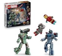 LEGO Marvel Iron Man & War Machine vs. Hammer Drone Toy Birthday Gift Blocks