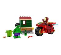 LEGO Marvel Iron Man with Bike and The Hulk Set 76287