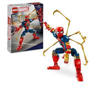 LEGO Marvel Iron Spider-Man Construction Figure, Super-Hero Action Toy for 8 Plus Year Old Kids, Boys & Girls who Love Role-Play Toys, with Armour, Buildable Model, Avengers Gift Idea 76298