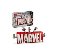 Lego Marvel Marvel Logo &Amp; Minifigures 76313 One Colour