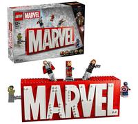 Lego Marvel Marvel Logo &Amp; Minifigures 76313 One Colour