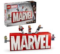 Lego Marvel Marvel Logo &Amp; Minifigures 76313 One Colour