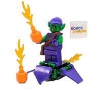 LEGO Marvel Minifigure: Green Goblin with Glider and Pumpkin Bombs