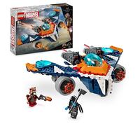 LEGO Marvel Rocket’s Warbird vs. Ronan, Buildable Super Hero Spaceship Toy for Kids with Rocket Raccoon minifigure, Guardians of the Galaxy Gift for Boys and Girls Aged 8 and Over 76278