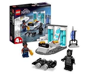 LEGO Marvel Shuri's Lab 76212 Building Kit; Black Panther Construction Toy for Fans of the Marvel Avengers and Imaginative Super-Hero Role Play; Birthday Gift for Kids Aged 4 and up (58 Pieces)