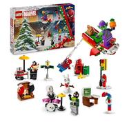 LEGO Marvel Spider-Man Advent Calendar 2024, Buildable Christmas Countdown Toy for Kids, with 24 Super Hero Surprises Including 5 Minifigures, Festive Gift for 7 Plus Year Old Boys and Girls 76293