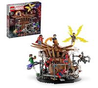 LEGO Marvel Spider-Man Final Battle 76261 Building Toy Set, Marvel Collectible Based on The Climax of The Spider-Man: No Way Home Movie, Multiverse Marvel Playset with 3 Versions of Spider-Man
