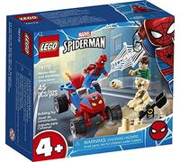 LEGO Marvel Spider-Man: Spider-Man and Sandman Showdown 76172 Collectible Construction Toy, New 2021 (45 Pieces)