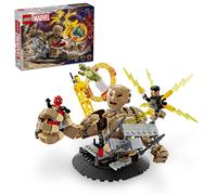 LEGO Marvel Spider-Man vs. Sandman: Final Battle Building Toy Set with Spider-Man Figure Collectible Marvel Toy Inspired by Spider-Man No Way Home G