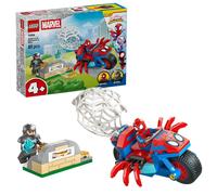 LEGO Marvel Spidey on his Motorcycle vs. Rhino 11206