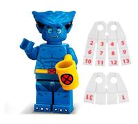 LEGO Marvel Series 2 Minifigure – Beast – with Calendar Man Capes – Superheroes 71039