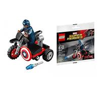 LEGO Marvel Super Heroes - 30447 - Captain America Motorcycle Collectible Polybag