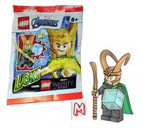 LEGO Marvel Super Heroes Avengers Wrath of Loki Minifigure - Loki with Gold Staff (76152)