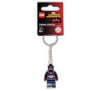 Lego Marvel Super Heroes Captain America Keyring Avengers