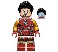 LEGO Marvel Super Heroes Iron Man Mark 85 Armor Black Hair Minifigure from 76192 (Bagged)
