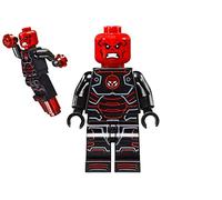 LEGO Marvel Superheroes Iron Skull minifigure - super heroes iron man red skull