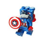 Lego Marvel Superheroes Space Captain America minifigure with jet pack - super heroes Civil War