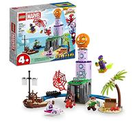 LEGO Marvel Team Spidey at Green Goblin's Lighthouse 10790, Toy for Kids ages 4+ with Pirate Shipwreck, Miles Morales Minifigure & More, Spidey and His Amazing Friends Series
