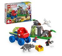 LEGO Marvel Team Spidey Dino Crawler Rescue Truck, Buildable Super Hero Vehicle Toy and Dinosaur Set, Gift for 4 Plus Year Old Boys, Girls and Fans of the Spidey and His Amazing Friends Show 11199