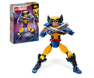 LEGO Marvel Wolverine Construction Figure, X-Men Action Figure Set with 6 Claw Elements, Play and Display Iconic Superheroes Collection, Collectible Toys 76257