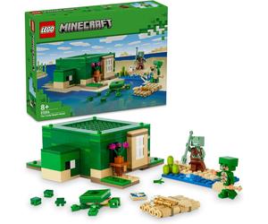 Lego Minecraft 21254 The Turtle Beach House Playset with Mini Figures