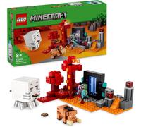 Lego Minecraft 21255 Nether Portal Ambush Playset with Steve & Blaze