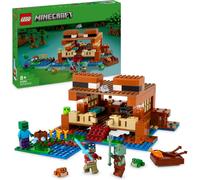 Lego Minecraft 21256 The Frog House Playset with Alex and Slime Mob