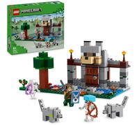 Lego Minecraft 21261 The Wolf Stronghold Fortress Building Playset