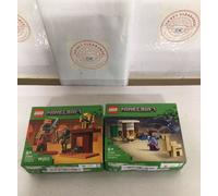 LEGO Minecraft 21266 The Nether Lava & Lego 21251 Steve's Desert Expedition