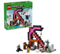 LEGO® Minecraft® The Pickaxe Mine Gamer-Room Decor and Axe Toy 21277