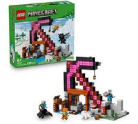 LEGO® Minecraft® The Pickaxe Mine Gamer-Room Decor and Axe Toy 21277