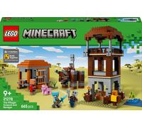 LEGO Minecraft 21278 The Pillager Outpost and Ravager 665 pcs Toy Building Kit