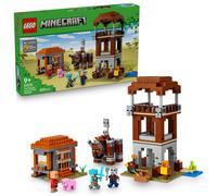 LEGO Minecraft 21278 The Pillager Outpost and Ravager Age 9+ 665pcs - LEGO Building Set