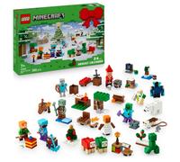 LEGO Minecraft Advent Calendar 2025 (21280) - 24 Daily Surprises, 300 Pieces for Ages 7+