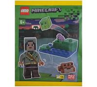 LEGO Minecraft Arbalest Knight Minifigure with Frog and Slime Paper Bag Set 662412