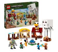 LEGO Minecraft De Ghast-Ballon Aanval op het Dorp, Bouwbaar Speelgoe (US IMPORT)
