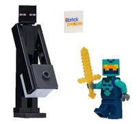 LEGO Minecraft: Enderman Minifigure with Nether Hero Combo Pack
