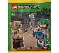 LEGO Minecraft Hero with Husk Minifigures Paper Bag Set 662511