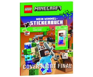 LEGO® Minecraft - Mein Wimmel-Stickerbuch: mit Minifigur "Steve" und (Paperback)