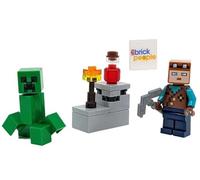 LEGO Minecraft: Miner and Creeper with Mine Accessories