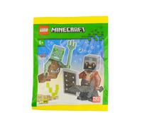 LEGO Minecraft Mini Set: Hero with Drowned Minifigure