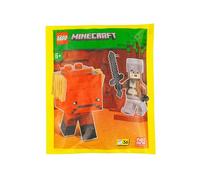 LEGO Minecraft Mini Set: Nether Hero Minifigure with Strider