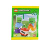 LEGO Minecraft Mini Set: Zombie Minifigure with Burning Baby Zombie and TNT