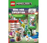 LEGO® Minecraft™: Rare Mob Expedition - Search & Find Sticker Activity Book (with Alex minifigure, endermite, pickaxe and map)