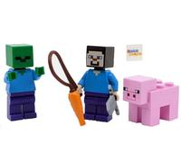 LEGO Minecraft: Steve Creeper and Pig Lot