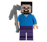 LEGO Minecraft: Steve Minifigure with Pickaxe