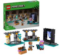 LEGO Minecraft The Armoury Toy with Character Figures 21252