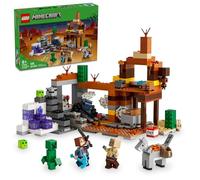 LEGO Minecraft The Badlands Mineshaft Video Game Toy, Mining Exploration Set with Minecraft Minifigures, Birthday Gift for Boys and Girls, Action Packed Minecraft Toy for Kids Ages 8 and Up, 21263