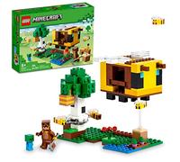 LEGO Minecraft The Bee Cottage Building Set - Construction Toy with Buildable House, Farm, Baby Zombie, and Animal Figures, Game Inspired Birthday Gift Idea for Boys and Girls Ages 8 and Up, 21241