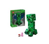 LEGO Minecraft The Creeper Toy - Posable Mob Figure incl. a Hidden Compartment with a Pig & TNT Element - Building Set for 10+ Year Old Boys, Girls & Gaming Fans - 21276